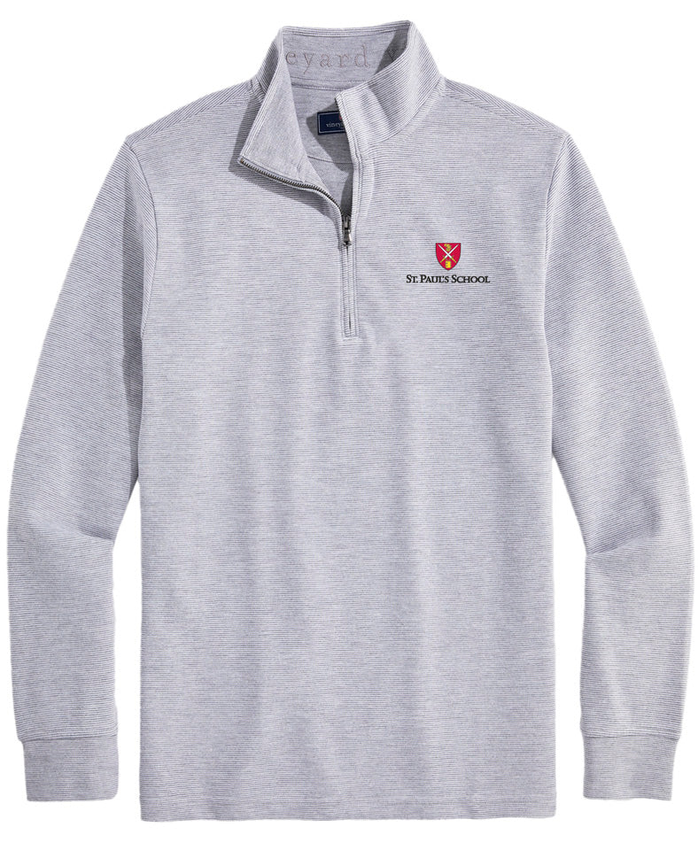 Vineyard Vines Mens Solid Saltwater Quarter-Zip