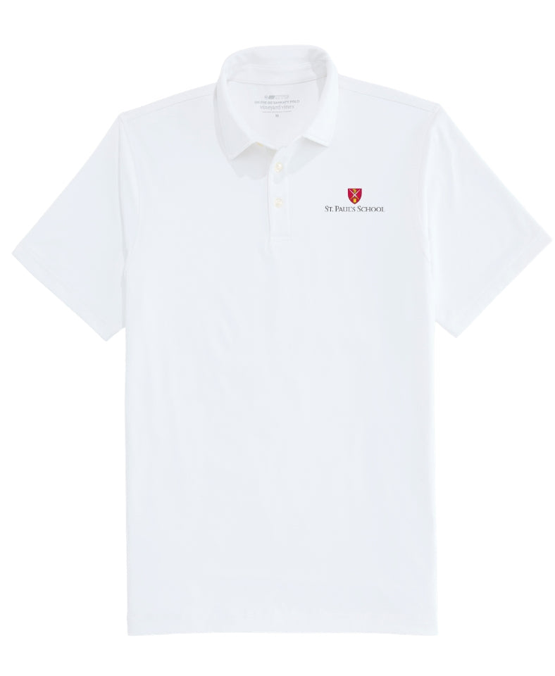 Vineyard Vines Heathered Winstead Sankaty Performance Polo