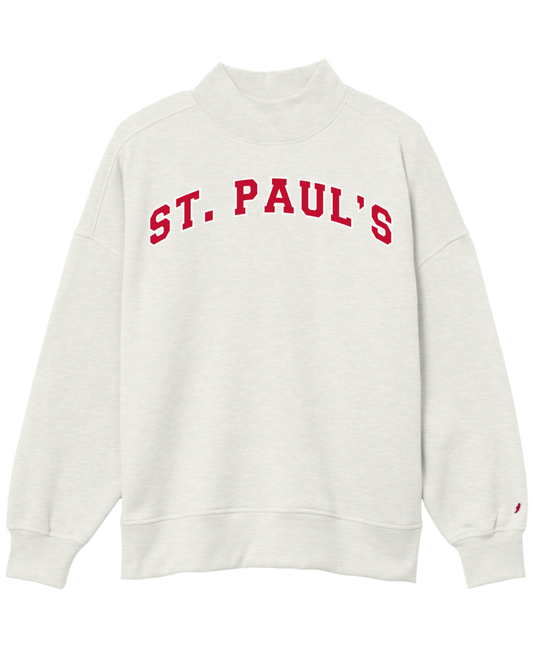 League Women's Diana Mock-Neck Crew