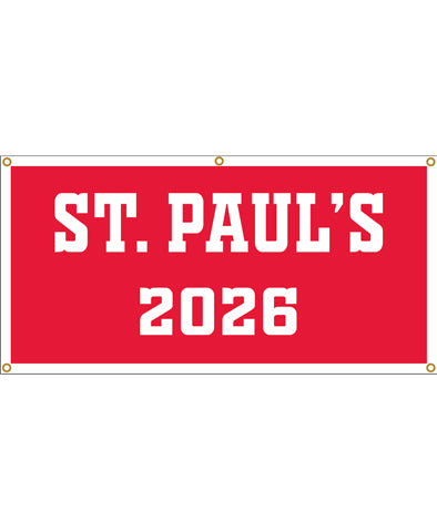 Felt Banner with Year