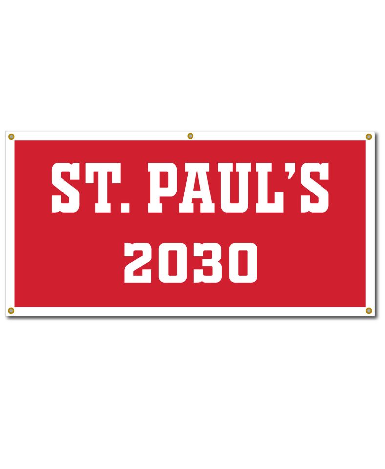 Felt Banner with Year