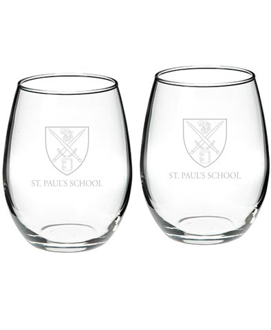 Wine Glasses Stemless Set of Two