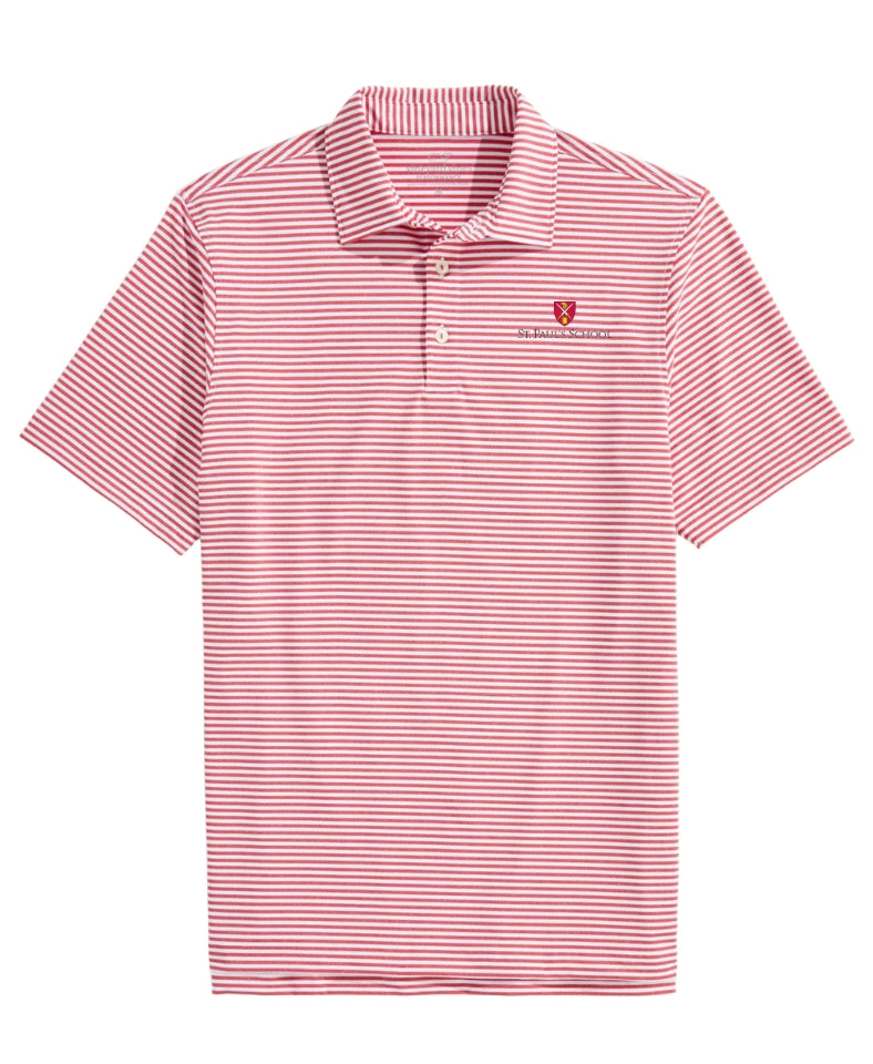Vineyard Vines Heathered Winstead Sankaty Performance Polo