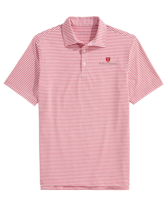 Vineyard Vines Heathered Winstead Sankaty Performance Polo